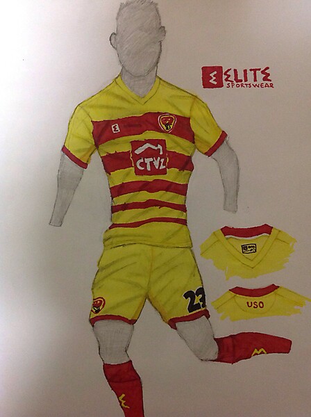 US ORLEANS HOME KIT BY ELITE SPORTSWEAR [MATCH DAY 7] 