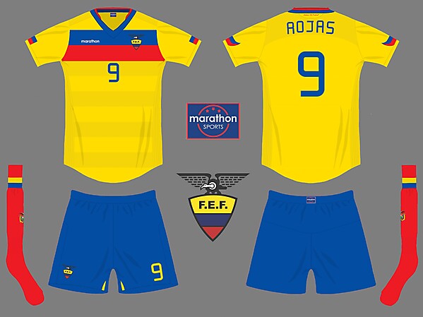 Ecuador home kit for competition