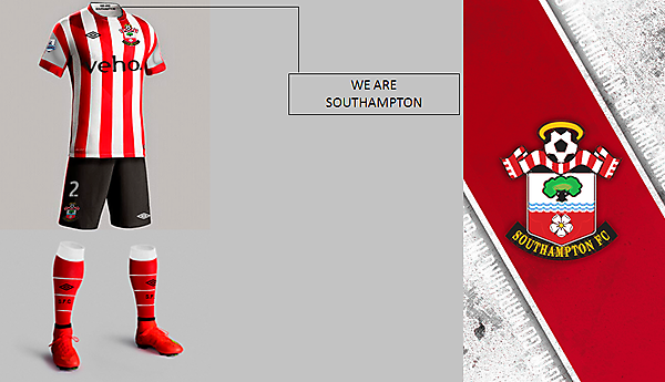 Southampton Umbro kit