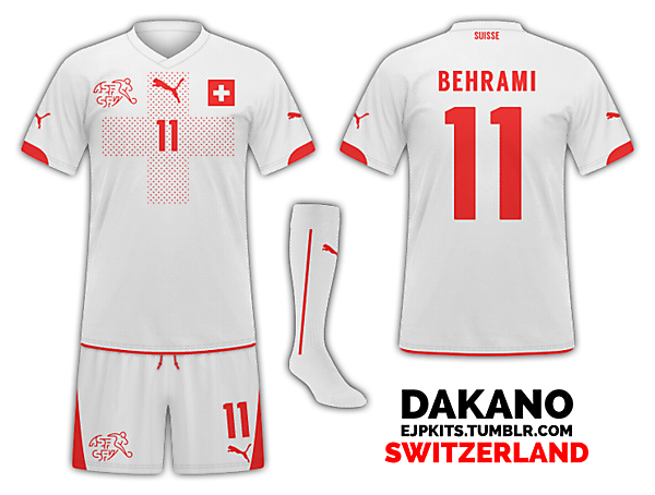 Switzerland Away
