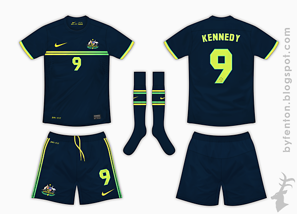 Australia Away Kit - Nike
