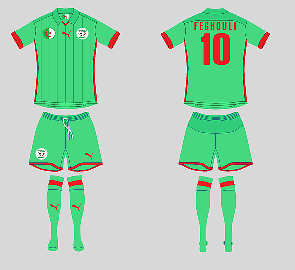 Algeria Away kit