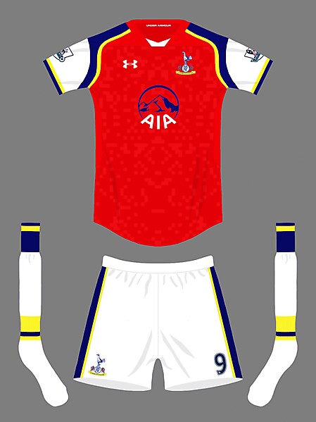 Tottenham hotspurs. (Arsenal) away kit