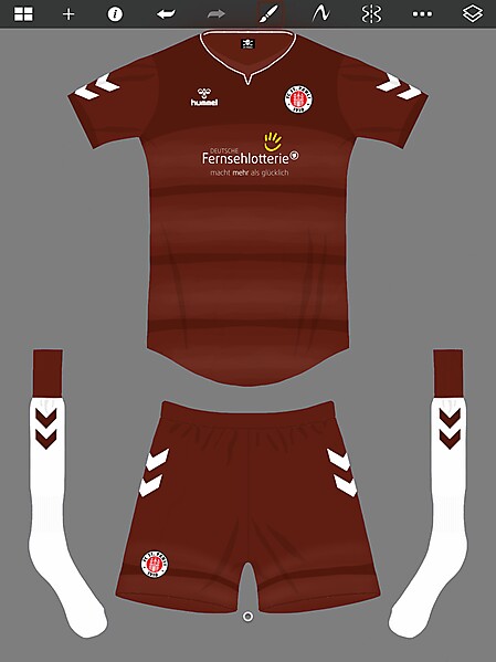 Fc St Pauli home 14/15