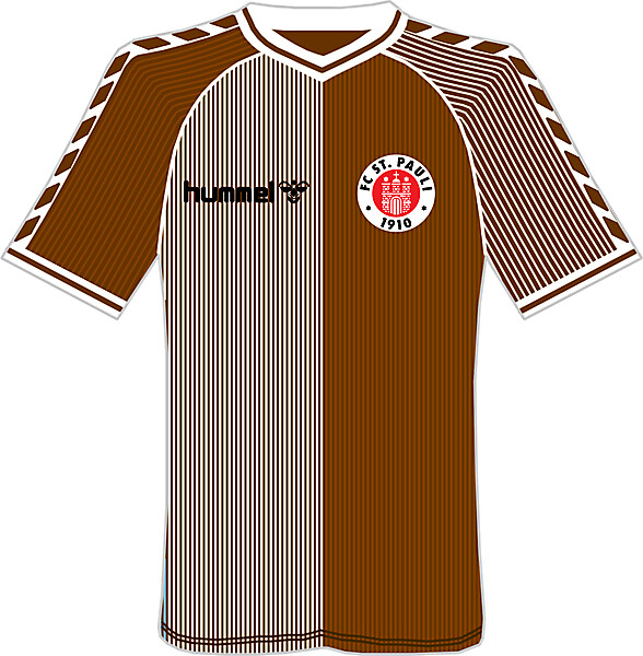 FC St Pauli Hummel Home Kit