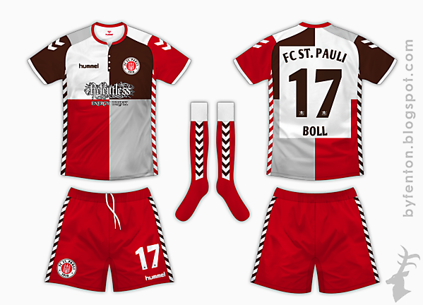 St Pauli Third Kit - Hummel