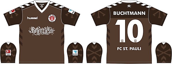 St Pauli Hummel Jersey