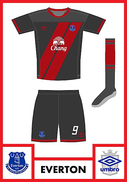 Everton third kit