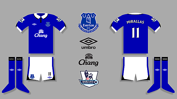 Everton Home Kit
