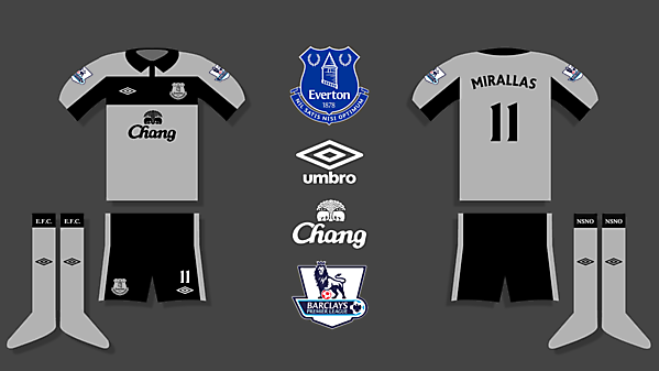 Everton Third Kit
