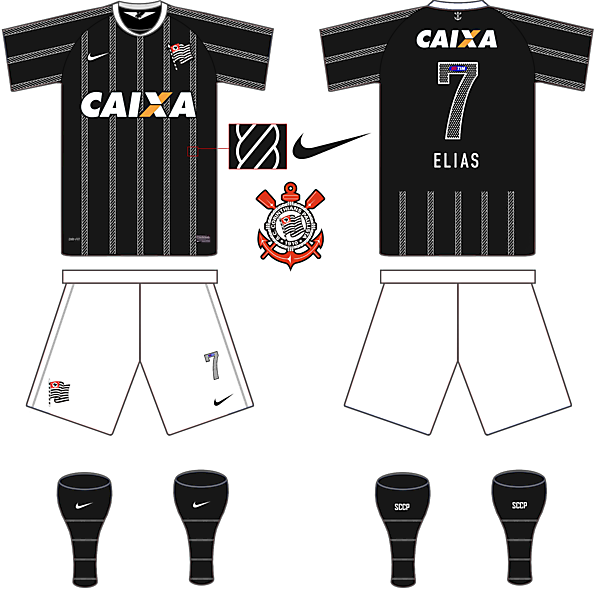 Corinthians(BRA) Away Kit