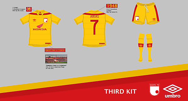 Independiente Santa Fe (COL) Third Kit