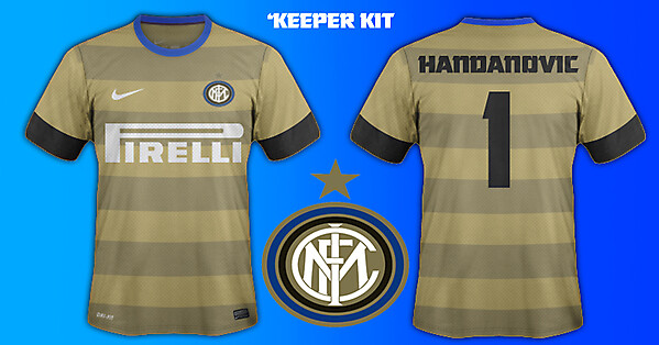 Inter Milan GK kit 14/15