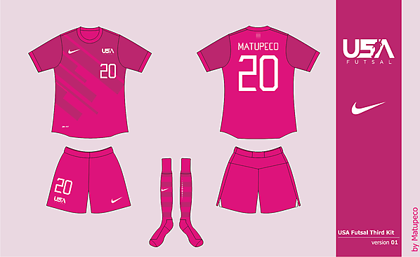 USA Futsal Home Third Version 01