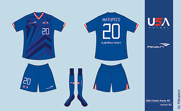 USA Futsal Home Away Version 02