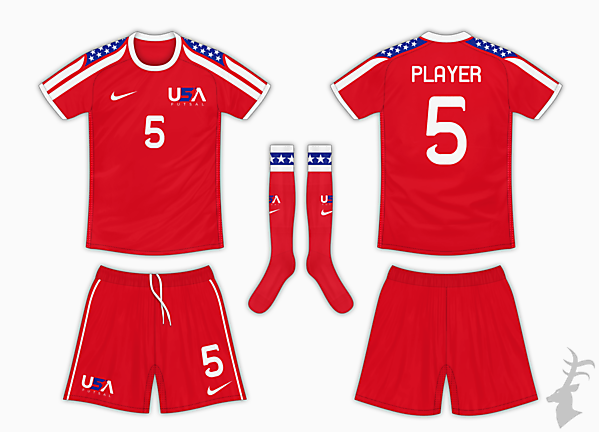 USA Futsal Away Kit 1 - Nike