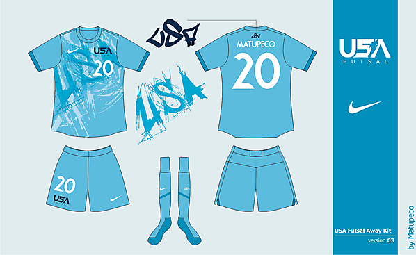 USA Futsal Away Version 03