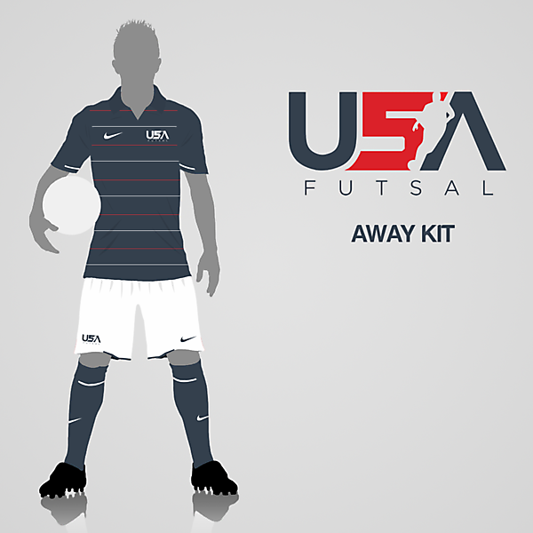 USA Futsal Away Kit v3