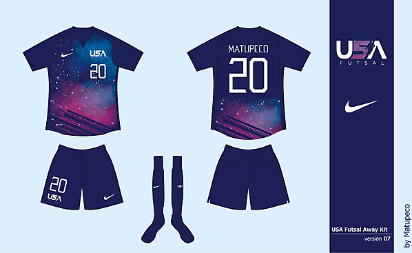 USA Futsal Away Version 07
