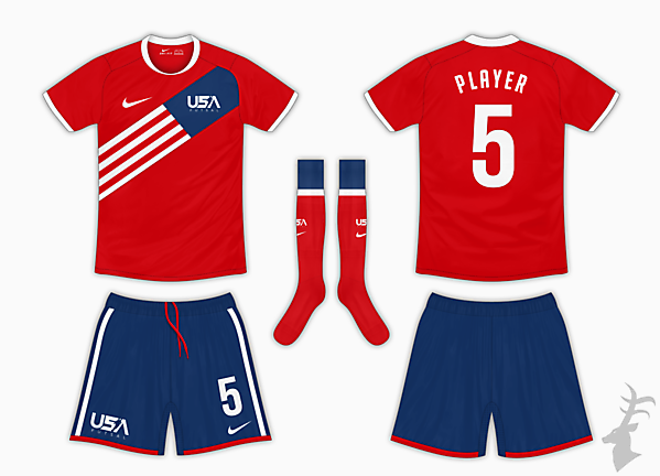 USA Futsal Final - Away Kit v2