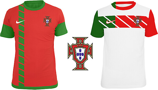 Portugal Home and Away Kit