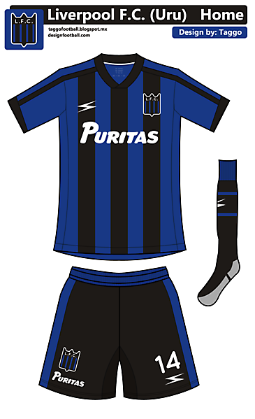 Liverpool FC Uruguay Home Kit