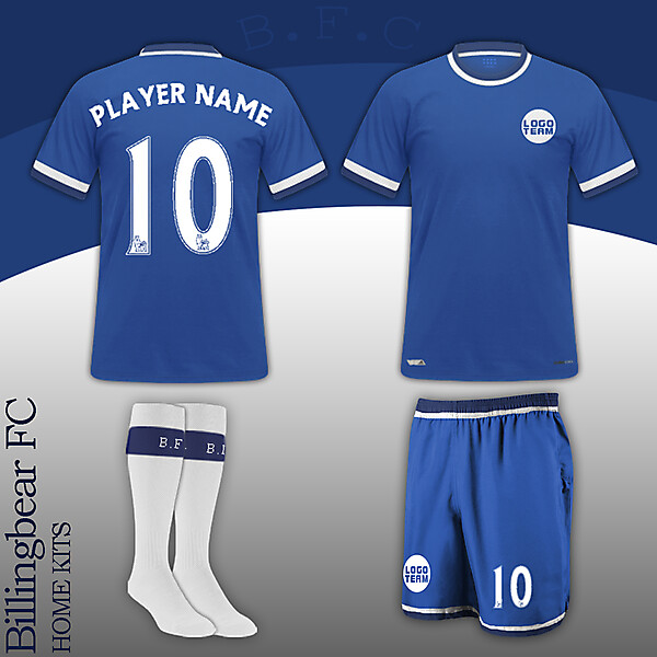 Billingbear Fc Home kits v1