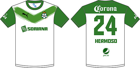 Santos Laguna Home Jersey