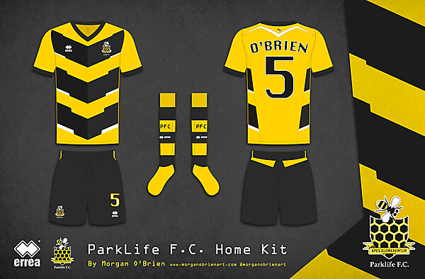 Parklife FC Home Kit 001 by Morgan O\'Brien