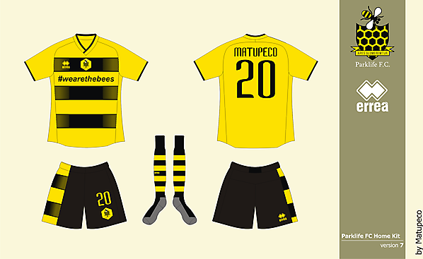 Parklife FC home kit version 07