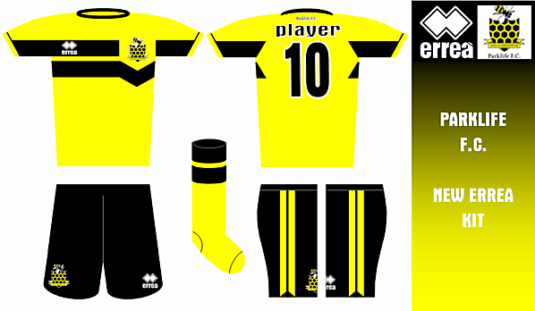 Errea Kit - Parklife F.C.