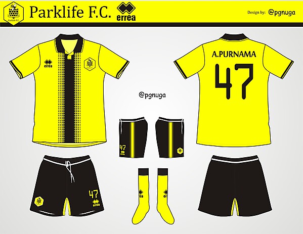 Errea Parklife FC Home Kit #1  
