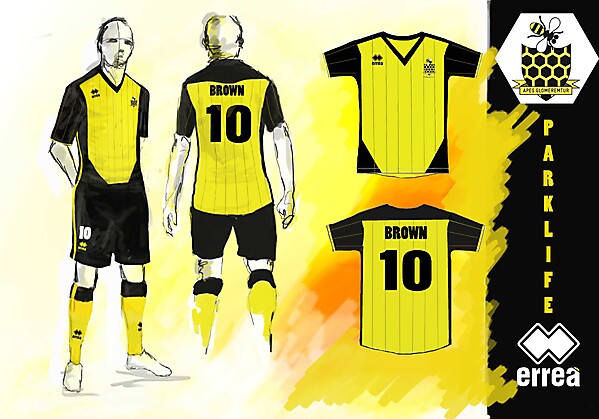 Parklife FC Kit Design