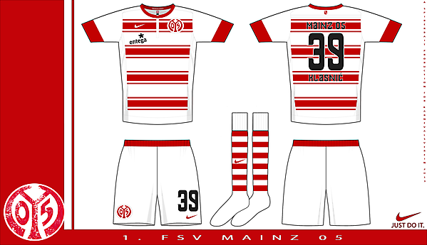 Nike Cazador Template Example 1 - Mainz 05