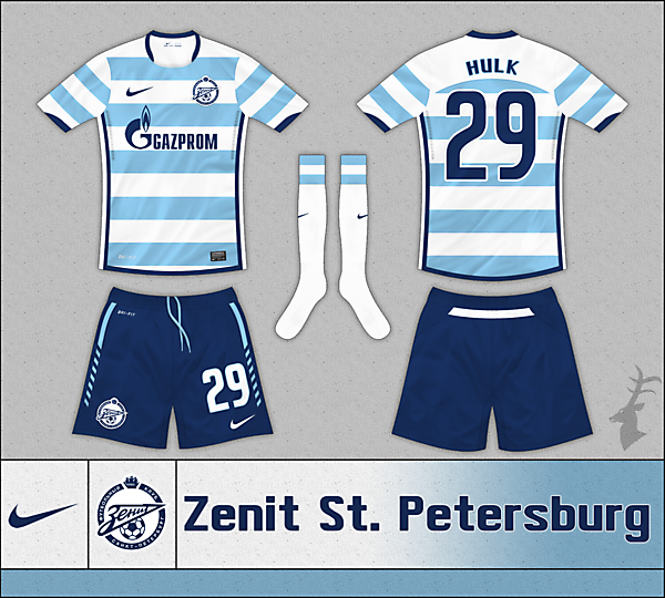 \"The Fenton\" by Nike - Zenit St. Petersburg Euro Kit (Hooped)