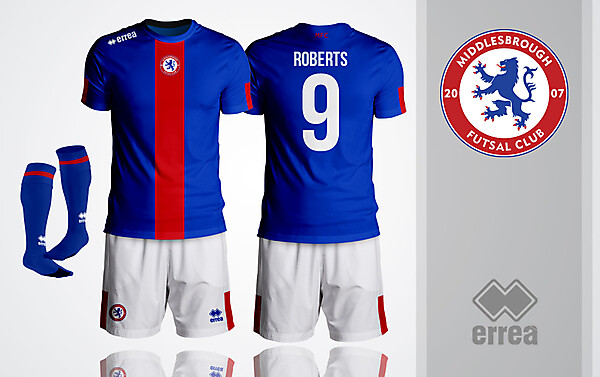 Middlesbrough Futsal Club Kit