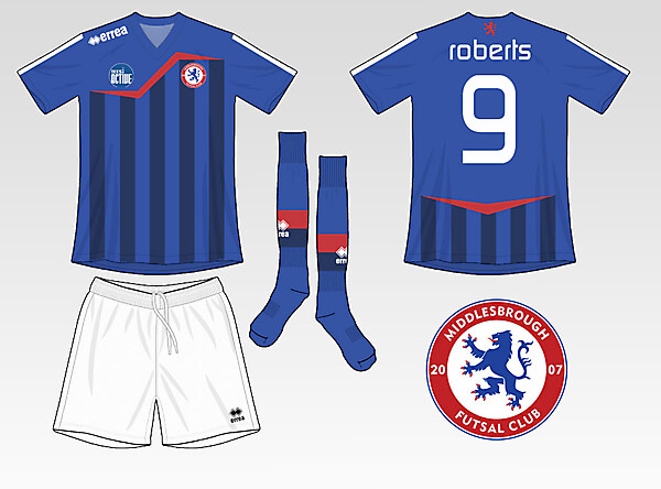 Middlesbrough Futsal Club Kit