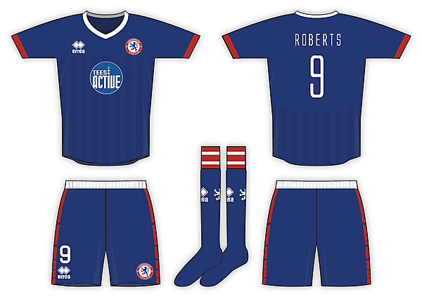 Middlesbrough Futsal Club Erreà Home Kit