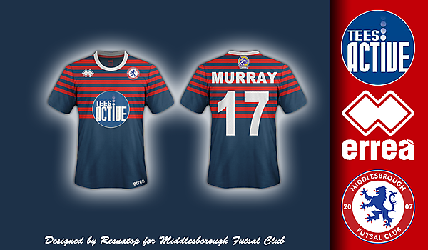 Entry for Middlesborough Futsal Club Comp.