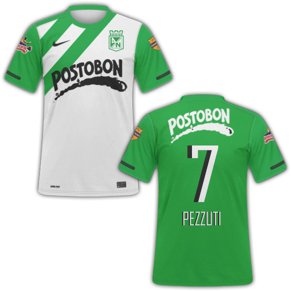 Atletico Nacional Home Kit