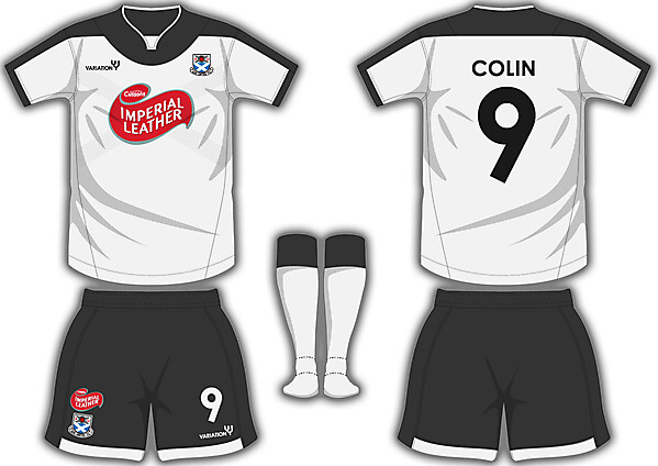 Ayr United Home & Away Kits