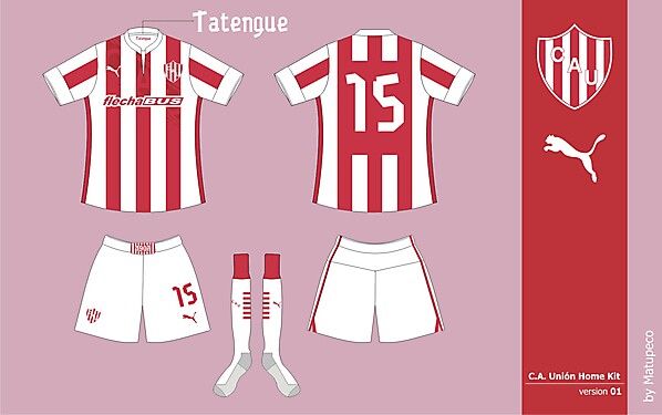 Union de Santa Fe Home kit ver 01