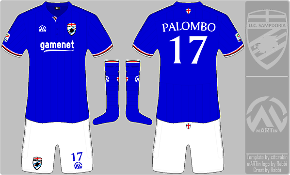 UC Sampdoria Home - mARTin Kit