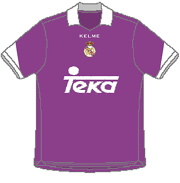 Real Madrid (1997/98) Kelme Away