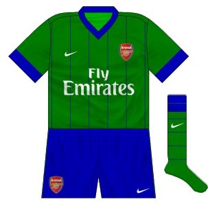 Arsenal third 2010-11