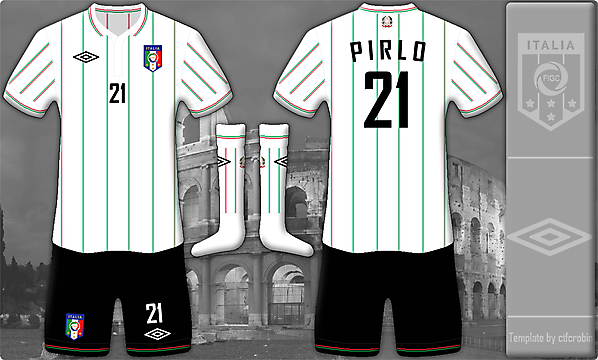Italy Away - Umbro Kit