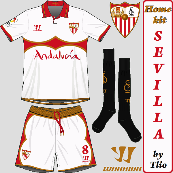 Sevilla FC home kit