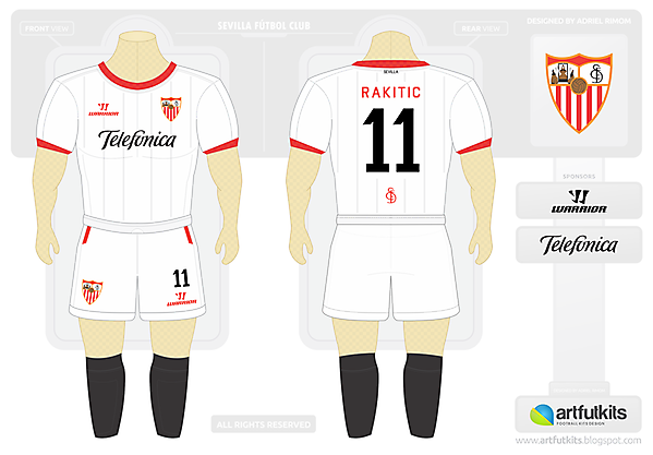 Sevilla Home Kit Warrior