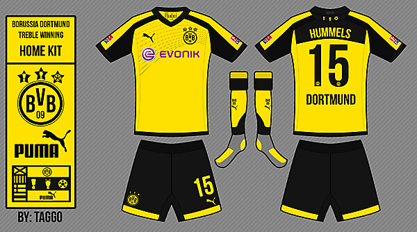 Borussia Dortmund Home Kit