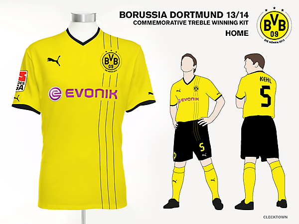 Borussia Dortmund Home Kit